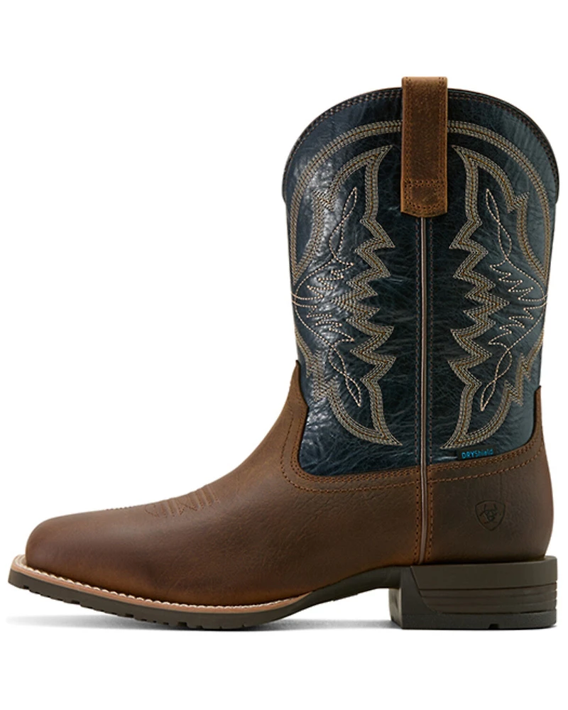 Ariat Men's Hybrid Ranchwork Waterproof Western Boots - Soft Toe