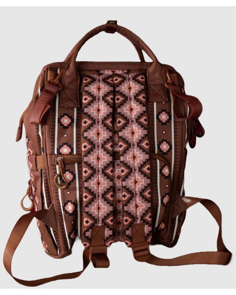 Wrangler Women's Callie Southwestern Print Diaper Bag