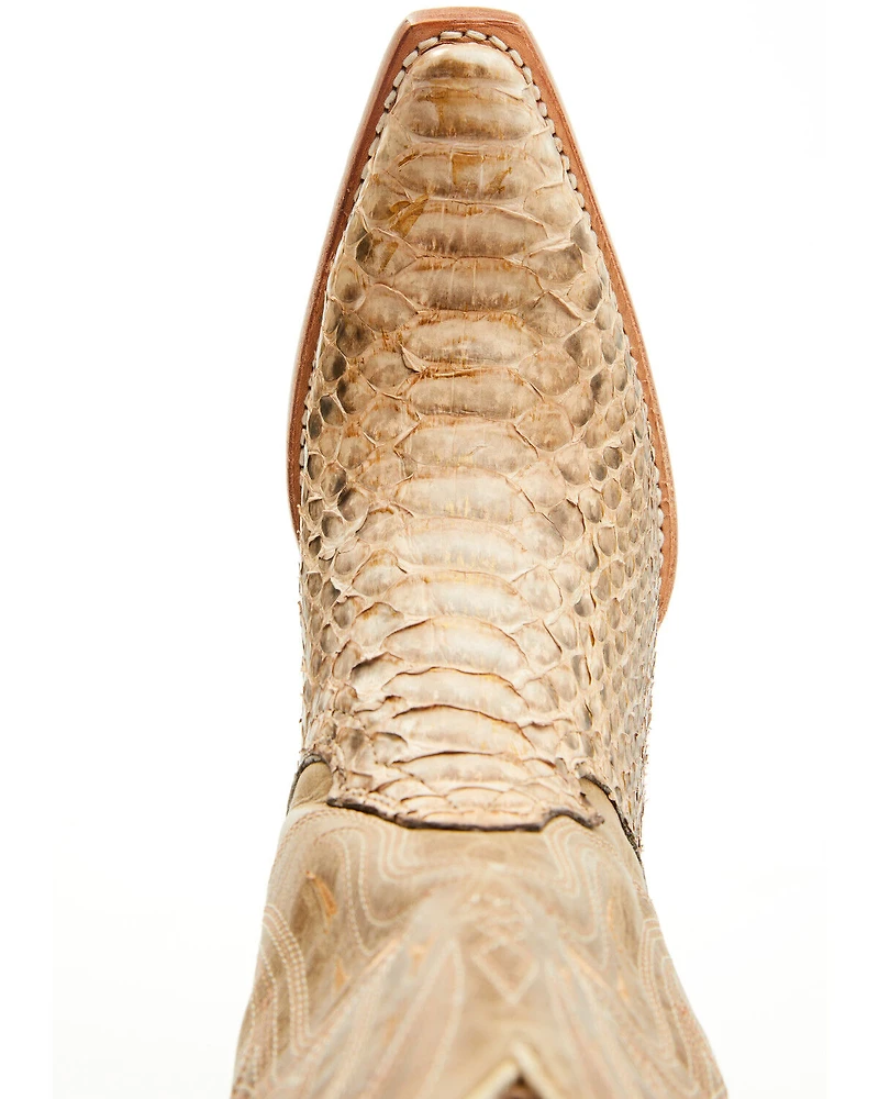Shyanne Women's Annie Exotic Python Western Boots - Snip Toe