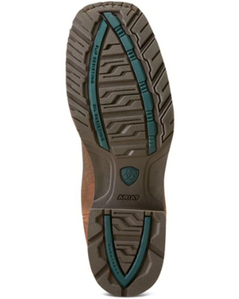 Ariat Men's Hybrid Rancher Waterproof Western Performance Boots - Broad Square Toe