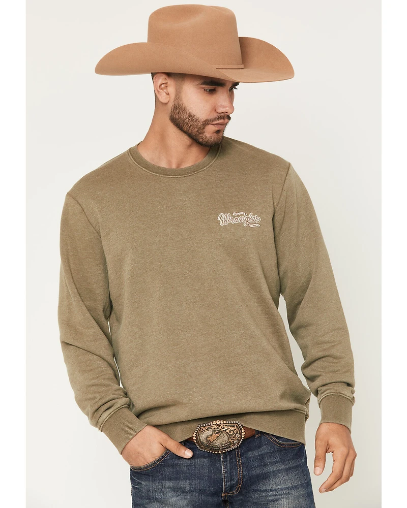 Wrangler Men's Spirit Of The West Graphic Crewneck Sweatshirt