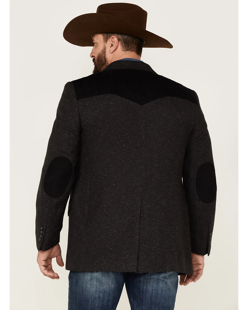 Cody James Men's Waco Contrast Yolk Button Down Western Sportcoat