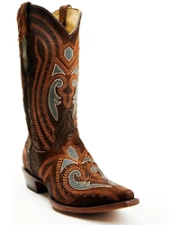 Corral Men's Overlay And Embroidered Western Boots - Snip Toe