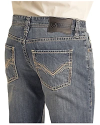 Rock & Roll Denim Men's Pistol Light Wash Slim Straight Reflex Jeans