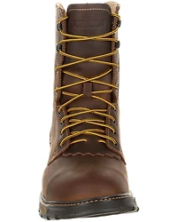 Durango Men's Maverick Waterproof Lacer Work Boots - Round Toe