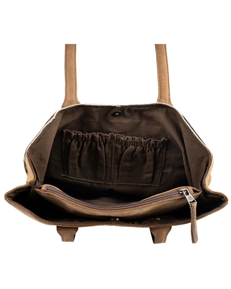 STS Ranchwear By Carroll Josie Cowhide Tote Bag