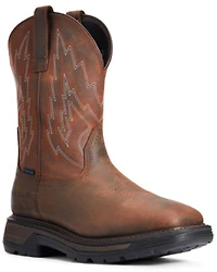Ariat Men's Big Rig Waterproof Western Work Boots - Broad Square Toe