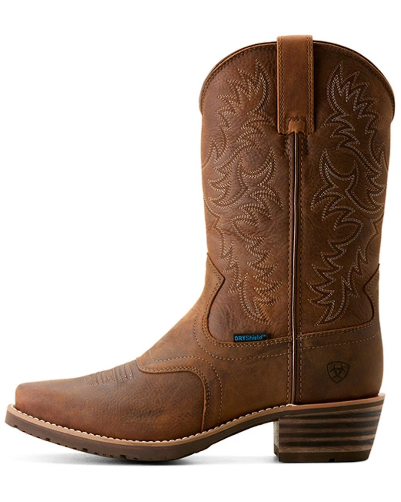 Ariat Men's Hybrid Roughstock Waterproof Western Boots - Square Toe