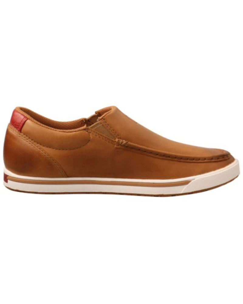 Twisted X Women's Burnished Leather Slip-On Shoes