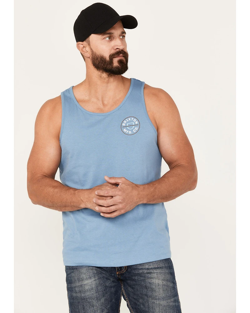 Brixton Men's Crest Tank Top