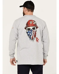 Ariat Men's FR Born For This Long Sleeve Graphic Work T-Shirt