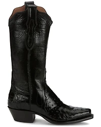 Tony Lama Women's Boot Barn Exclusive Exotic Ostrich Western Boots - Snip Toe