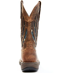 RANK 45® Women's Xero Gravity Lite Flag Western Performance Boots - Broad Square Toe