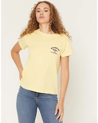Wrangler X Coors Banquet Women's Logo Short Sleeve Graphic Tee
