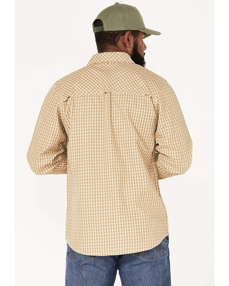 Resistol Men's Wheat Ridge Check Button Down Western Shirt