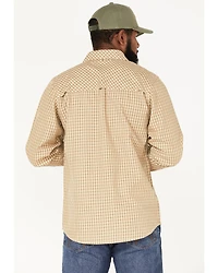 Resistol Men's Wheat Ridge Check Button Down Western Shirt