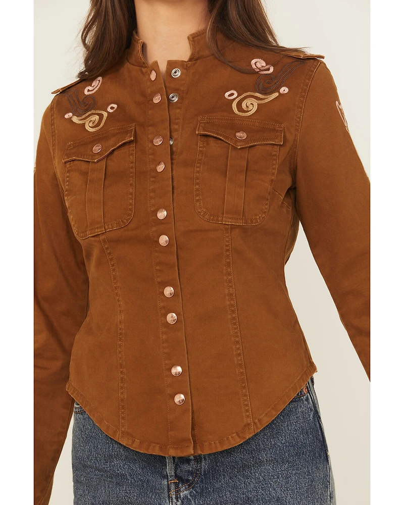 Wrangler X Lainey Wilson Women's Wildflower Embroidered Jacket