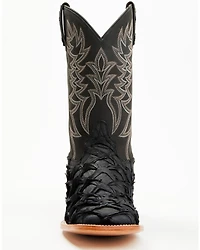 Cody James Men's Exotic Pirarucu Western Boots - Broad Square Toe