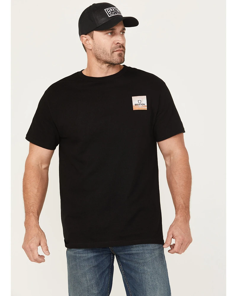 Brixton Men's Alpha Square Short Sleeve Graphic T-Shirt