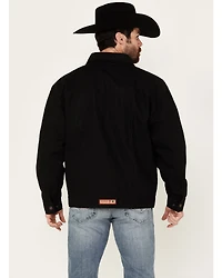 Cinch Men's Canvas Solid Snap Jacket