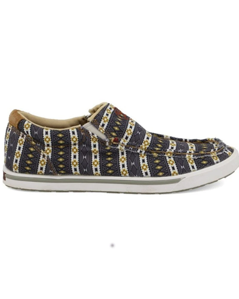 Hooey by Twisted X Women's Southwestern Print Slip-On Lopers