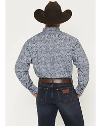 Ariat Men's Stoney Paisley Print Long Sleeve Button-Down Western Shirt