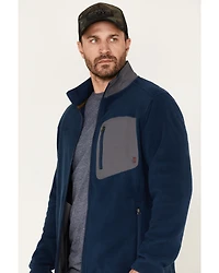 Brothers and Sons Men's Polar Fleece Zip Jacket