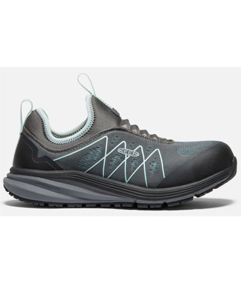 Keen Women's Vista Energy Shift Slip-on Work Shoe - Carbon Fiber Toe