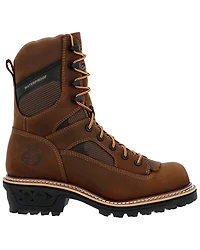 Georgia Boot Men's 9" LTX Logger Waterproof Work Boots - Composite Toe