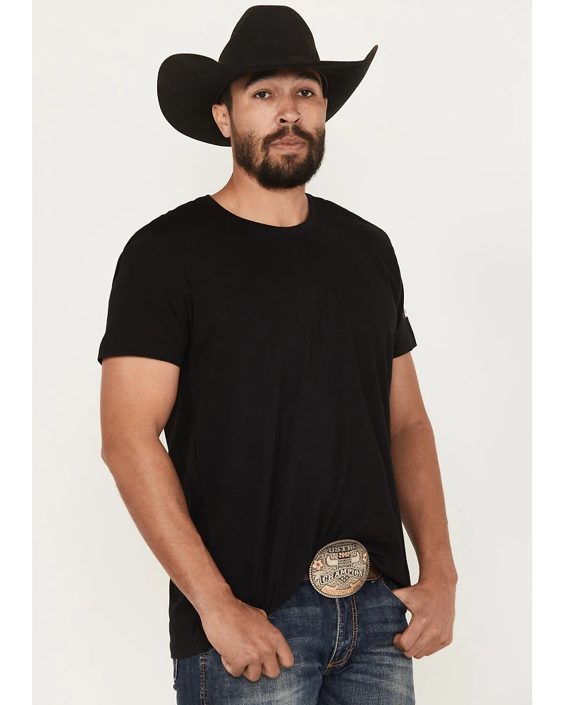 RANK 45® Men's Buckle Up Short Sleeve Graphic T-Shirt