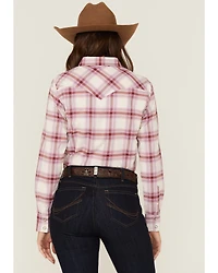 Kimes Ranch Women's Matadora Plaid Print Long Sleeve Western Snap Shirt