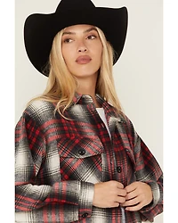 STS Ranchwear by Carroll Women's Bailey Plaid Print Button-Down Shacket