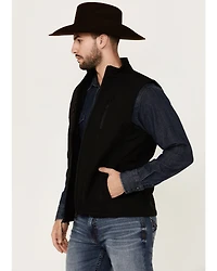RANK 45® Men's Ralington Embroidered Softshell Vest