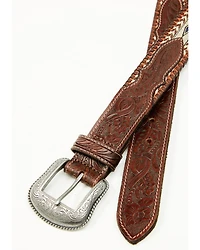 Cody James Men's Oakland Cross-Stitched Western Belt