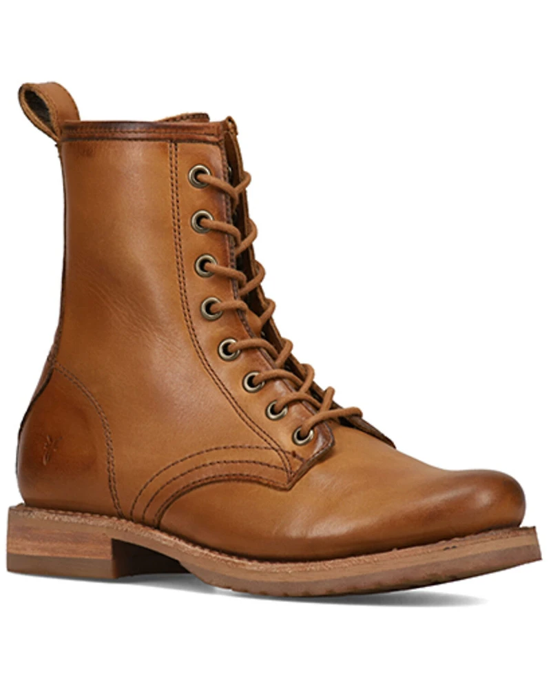 Frye Women's Veronica Flex Combat Boots - Round Toe
