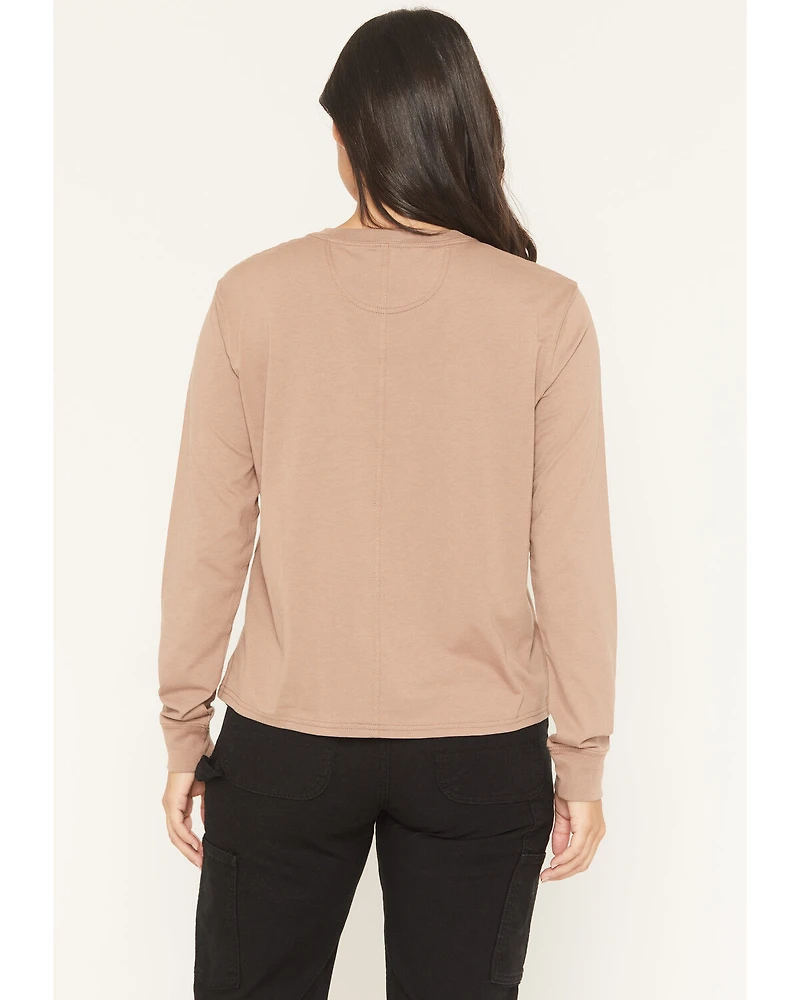 Carhartt Women's Tencel™ Fiber Series Loose Fit Long Sleeve Pocket Tee