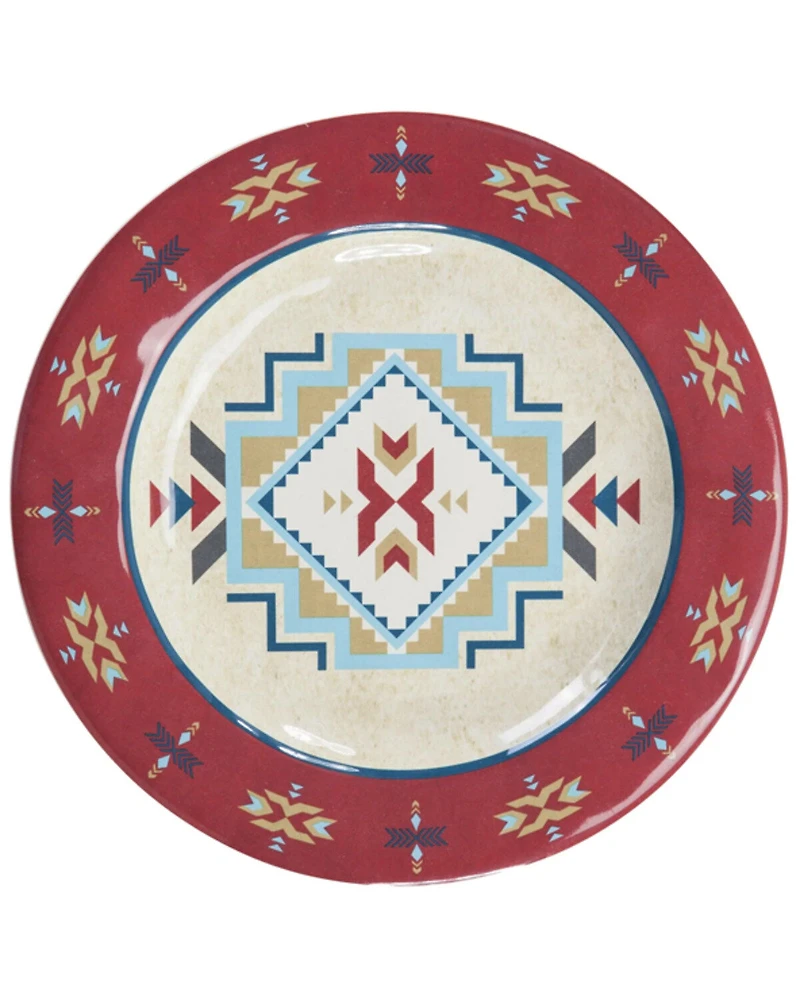 HiEnd Accents 14-Piece Spirit Valley Melamine Dinnerware Set