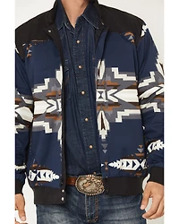 RANK 45® Men's Southwestern Print Insulated Bomber Jacket