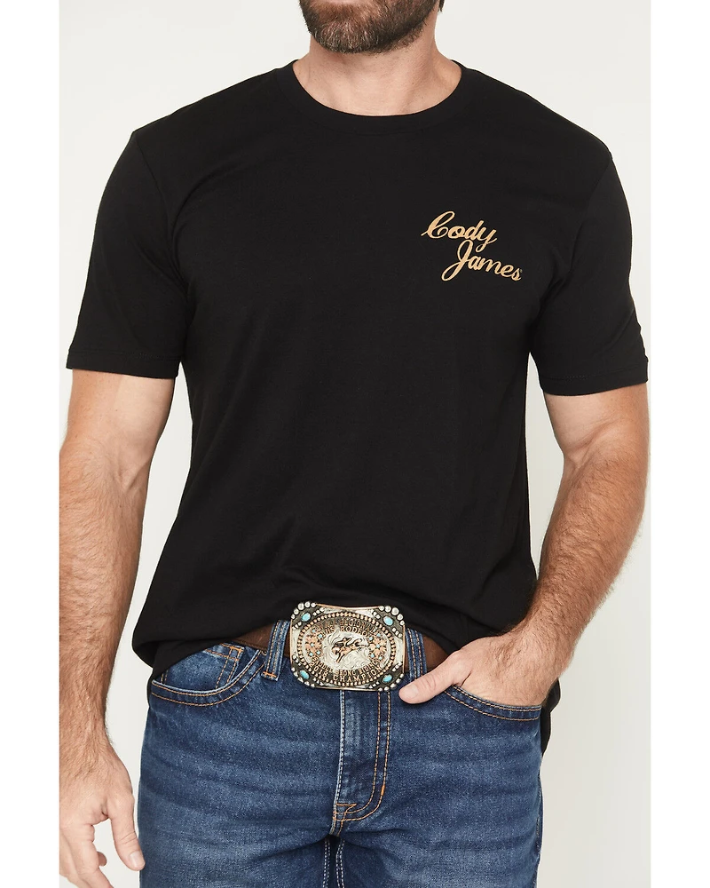 Cody James Men's Shooting Hand Short Sleeve Graphic T-Shirt