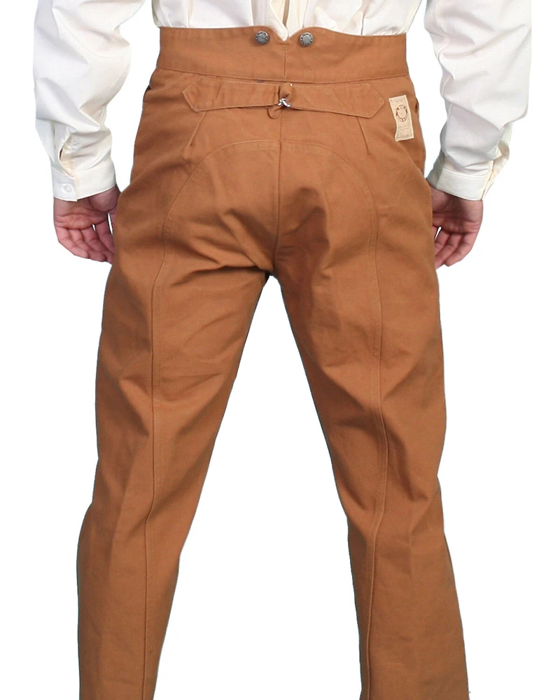 Wahmaker by Scully Men's Canvas Saddle Seat Pants