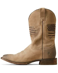 Ariat Men's Circuit Patriot Western Boots - Broad Square Toe