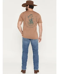 Kimes Ranch Men's James Light Wash Straight Bootcut Rigid Denim Jeans