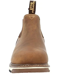 Georgia Boot Men's AMP LT Wedge Chelsea Romeo Work - Round Toe