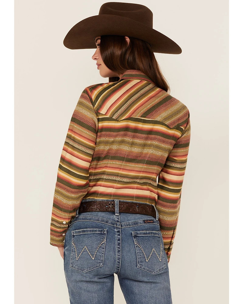 Tasha Polizzi Women's Cold 44 Valley Serape Snap Western Shirt