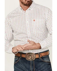 Ariat Men's Kade Geo Print Long Sleeve Button-Down Western Shirt