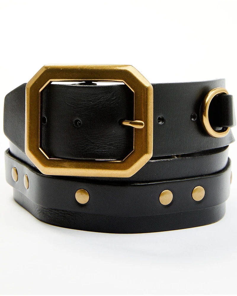 Brothers and Sons Men's James Utility D-Ring Buckle Belt