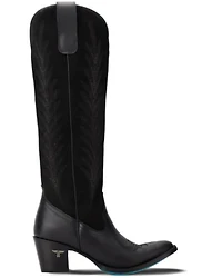 Lane Women's Jentry Suede Knee High Western Boots - Round Toe