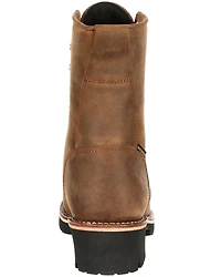 Georgia Boot Men's Waterproof Insulated Logger Work Boots - Steel Toe