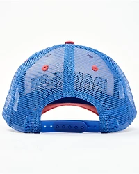 RANK 45® Men's Embroidered Flag Logo Mesh-Back Ball Cap