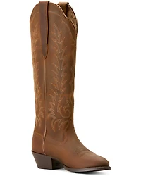 Ariat Women's Heritage StretchFit Distressed Tall Western Boots - Round Toe